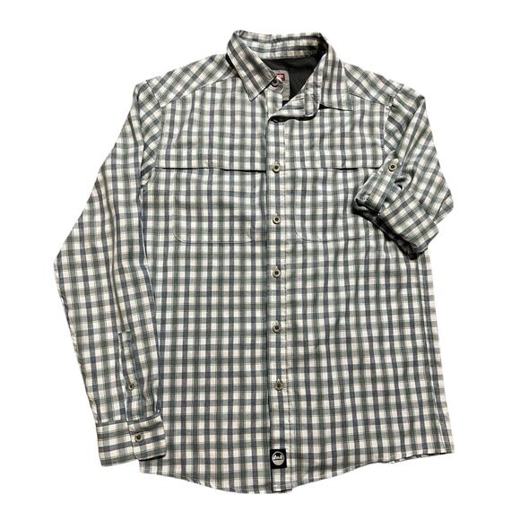 Wrangler Outdoor Series Mens Button Down Shirt Size Small‎ Hiking Camping - Picture 1 of 8